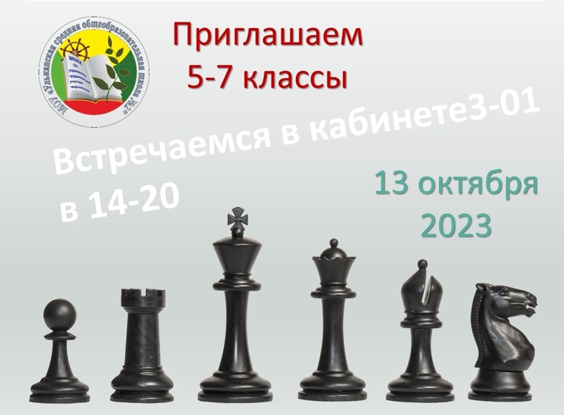 шахматный турнир.